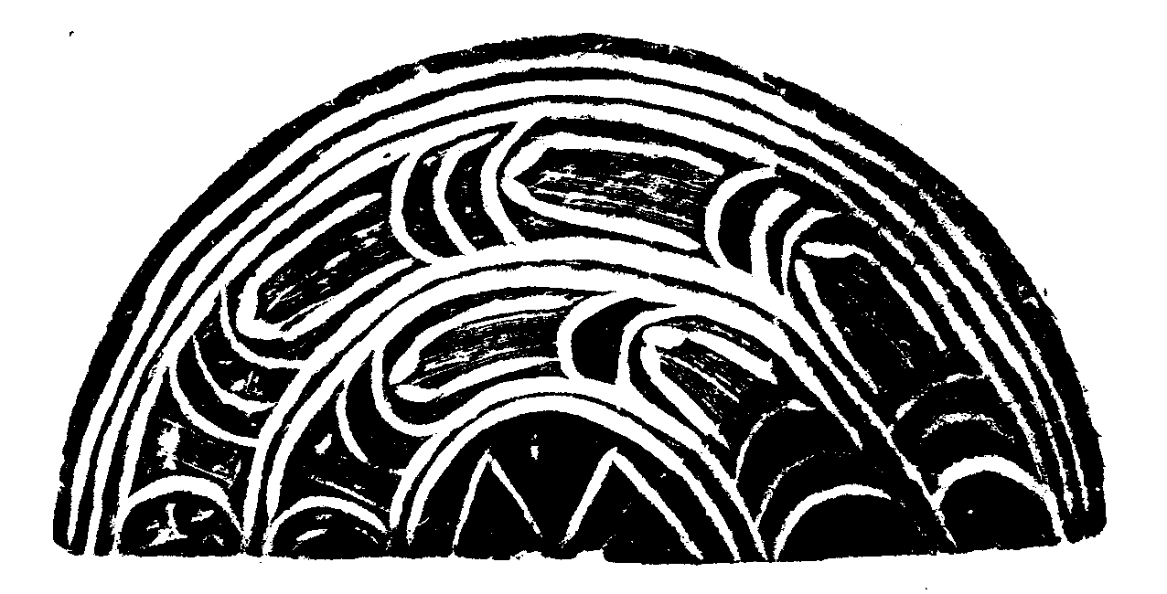 3.重環(huán)紋瓦當(dāng) 西周