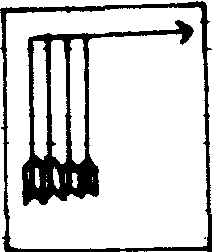 行進(jìn)間多路縱隊(duì)轉(zhuǎn)彎成1路縱隊(duì)