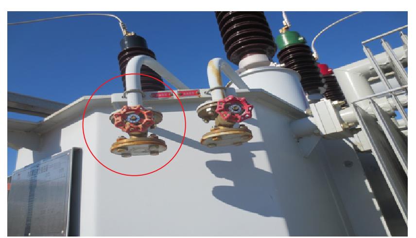 1.1.7 主變壓器閥門安裝